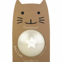 Best Ballon paillettes Argent (22 cm) Balle Souple