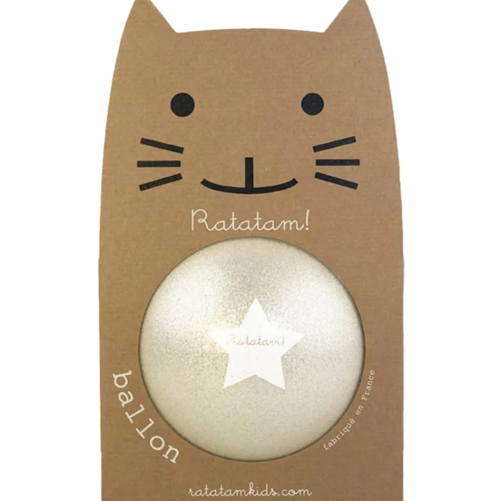 Best Ballon paillettes Argent (15 cm) Balle Souple