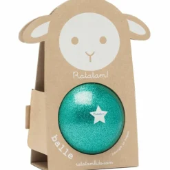 Sale Ballon paillettes Vert (10 cm) Balle Souple