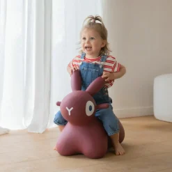 Clearance Ballon sauteur Hoppi Lapin Bordeaux Ballon Sauteur
