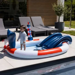 Bassin aventure Baleine Enfant Piscine Enfant