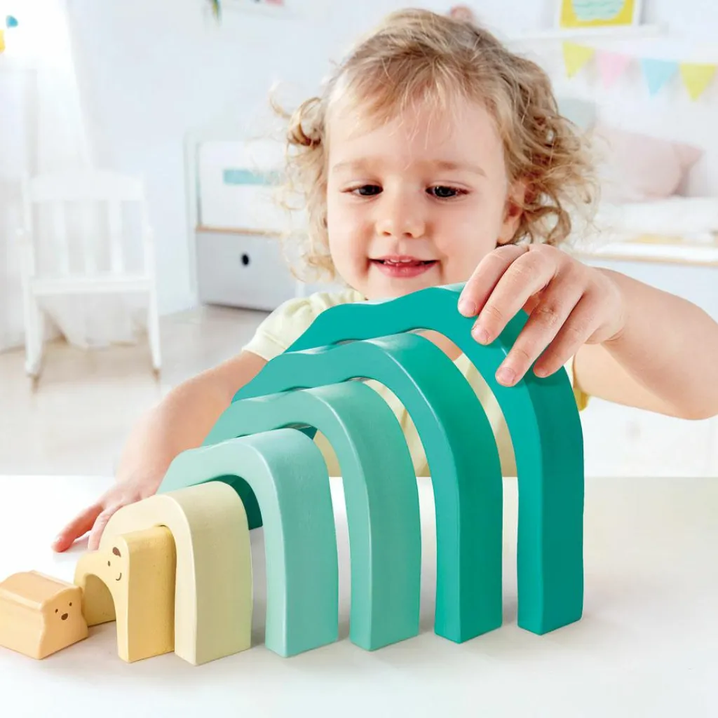 Outlet Blocs à empiler Ours polaire arctique Jouet À Empiler