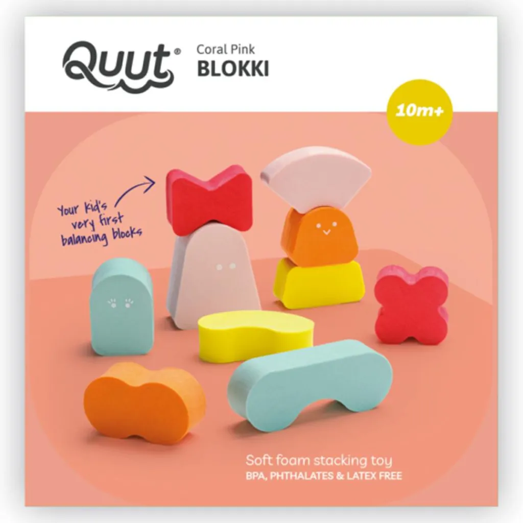 New Blocs de construction en mousse Blokki Corail Jeu De Construction