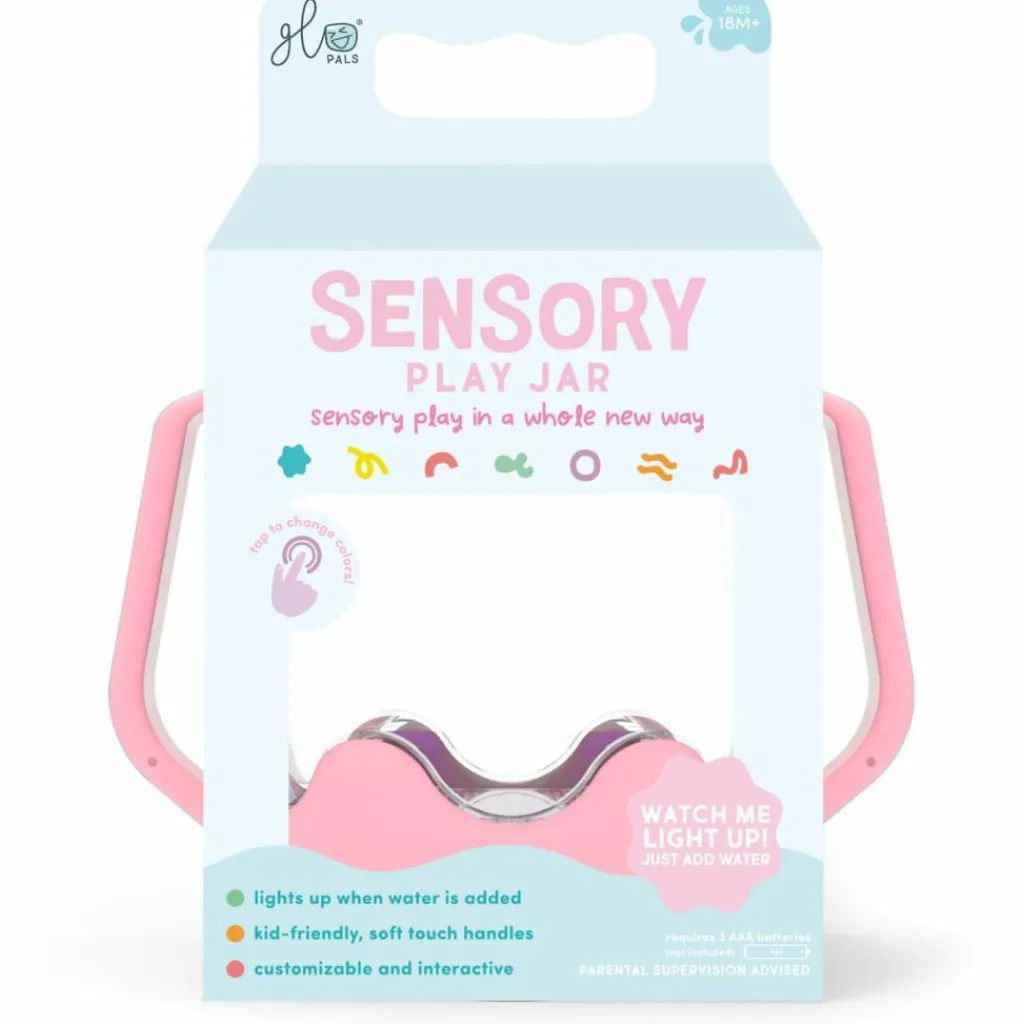 Online Bocal sensoriel rose clair Bouteille Sensorielle