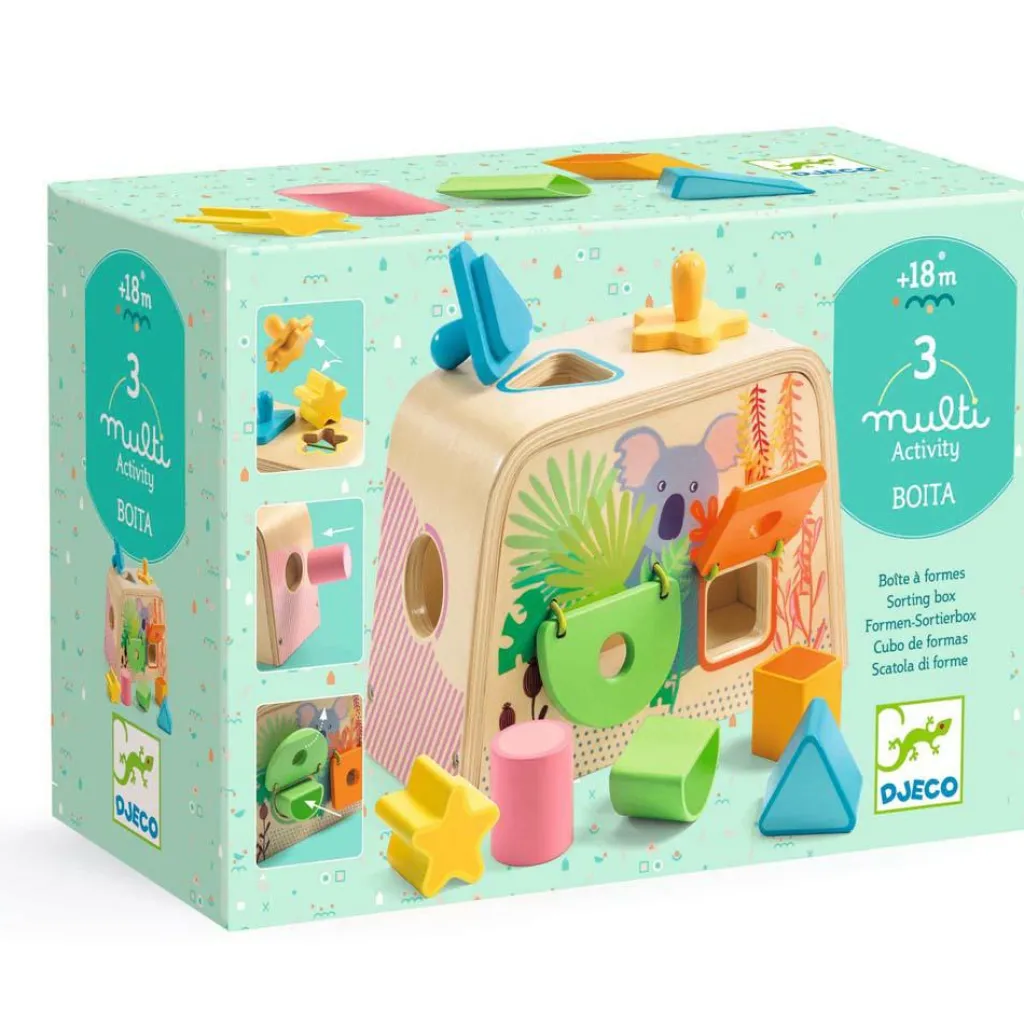 Outlet Boîte à formes Baby couleur Multi Boita Jouet À Encastrer