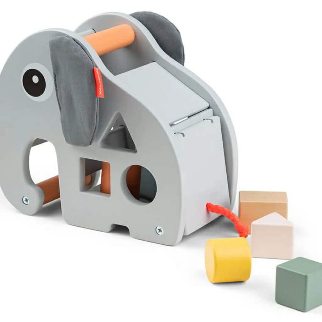 New Boîte à formes Elphee Gris Jouet À Encastrer