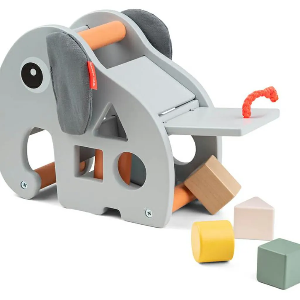 New Boîte à formes Elphee Gris Jouet À Encastrer