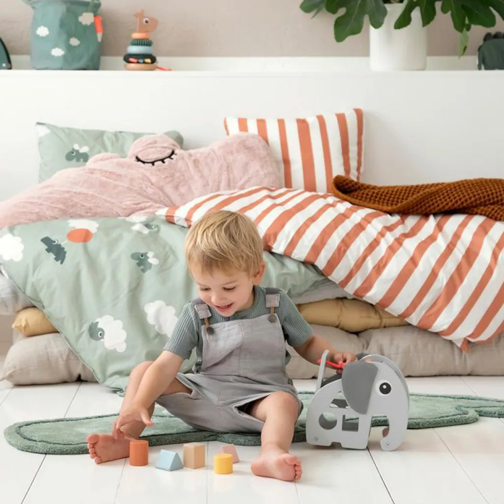 New Boîte à formes Elphee Gris Jouet À Encastrer