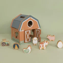 Online Boîte à formes en bois Little Farm Jouet À Encastrer