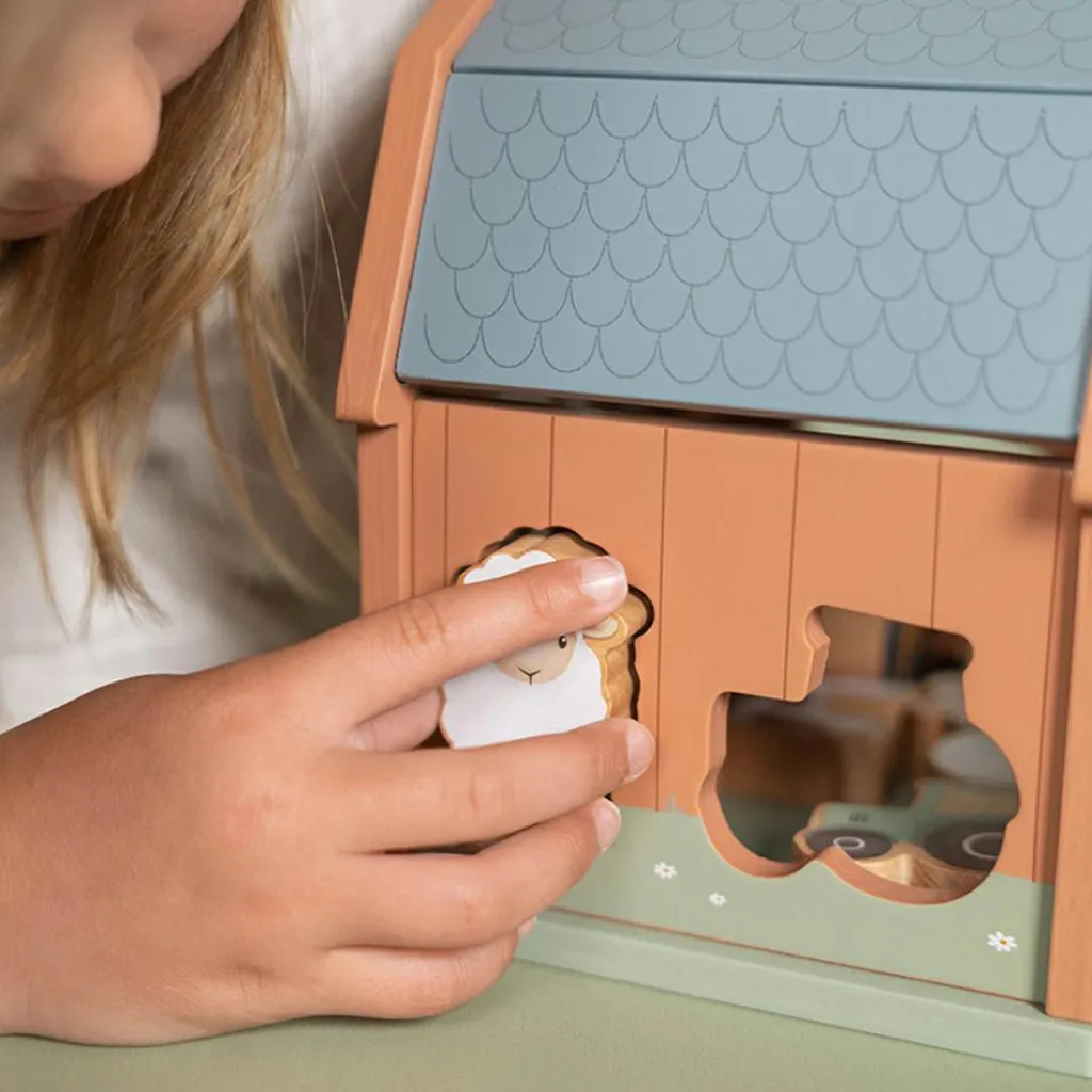 Online Boîte à formes en bois Little Farm Jouet À Encastrer