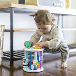 New Boîte à formes Zèbre et Chenille Jouet À Encastrer