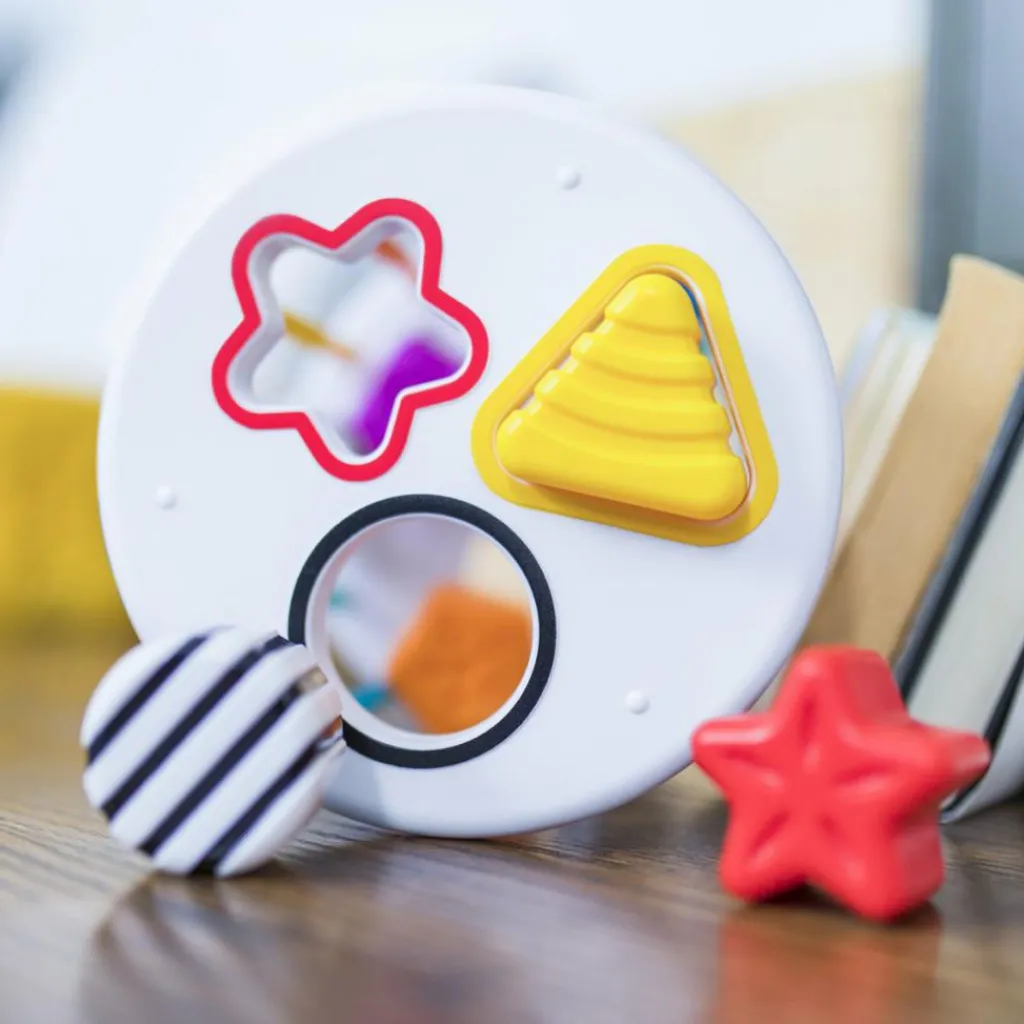 New Boîte à formes Zèbre et Chenille Jouet À Encastrer