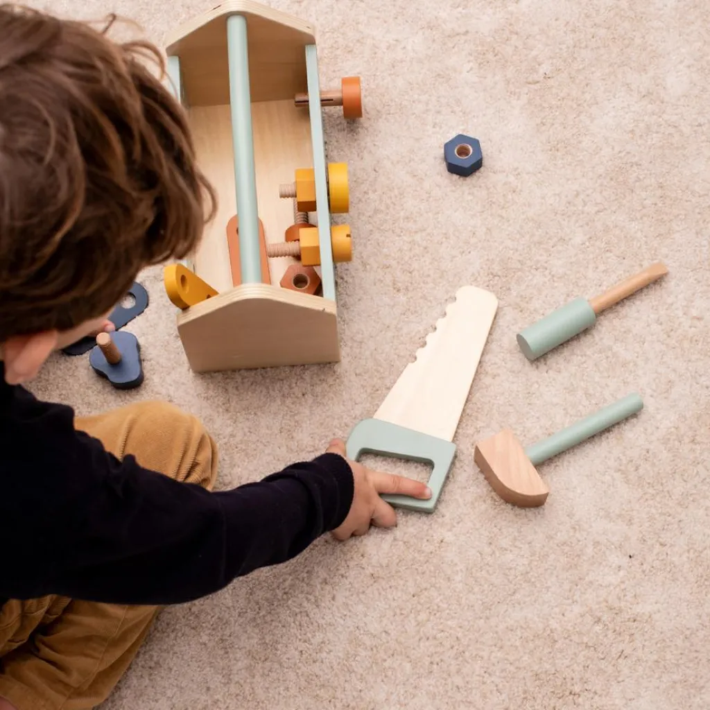 Online Boîte à outils en bois All animals Etabli Et Outils