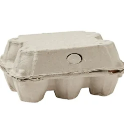 Boîte de 6 oeufs en bois Bistro Dînette Et Aliments Factices