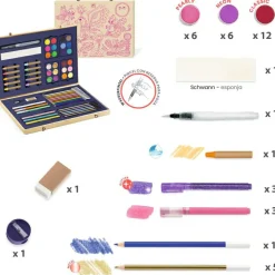 Discount Boîte de couleurs pour dessiner, colorier et peindre Sparkling box Dessin Et Peinture