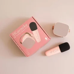 Clearance Boîte karaoké enceinte et micro Rose - Reconditionné Micro Karaoké