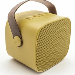 Sale Boîte karaoké enceinte et micro Jaune Micro Karaoké