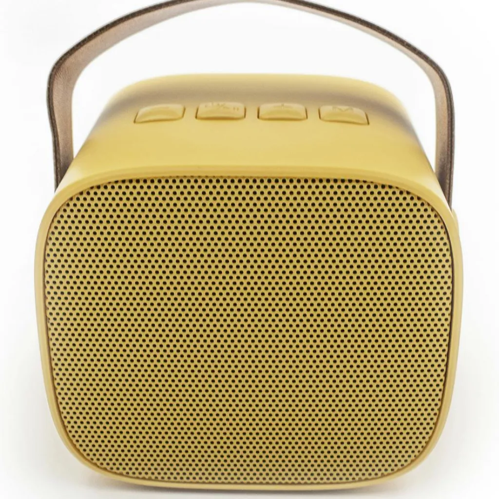 Sale Boîte karaoké enceinte et micro Jaune Micro Karaoké
