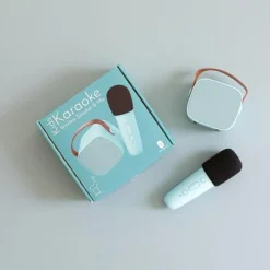 New Boîte karaoké enceinte et micro Bleu Micro Karaoké