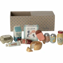 Hot Boîte Miniature Retour de l'épicerie Accessoires Pour Univers De Jeu