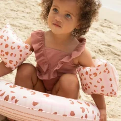 Best Bouée Léopard vieux rose Bouée