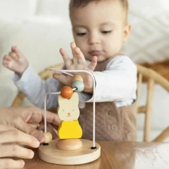 Outlet Boulier en bois avec tour à empiler Boulier