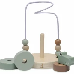 Boulier en bois avec tour à empiler Jungle Jambo Croco Boulier