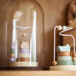 Boulier en bois avec tour à empiler Jungle Jambo Croco Boulier