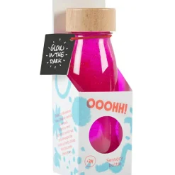 Best Bouteille sensorielle à paillettes Float Rose fluorescente Bouteille Sensorielle
