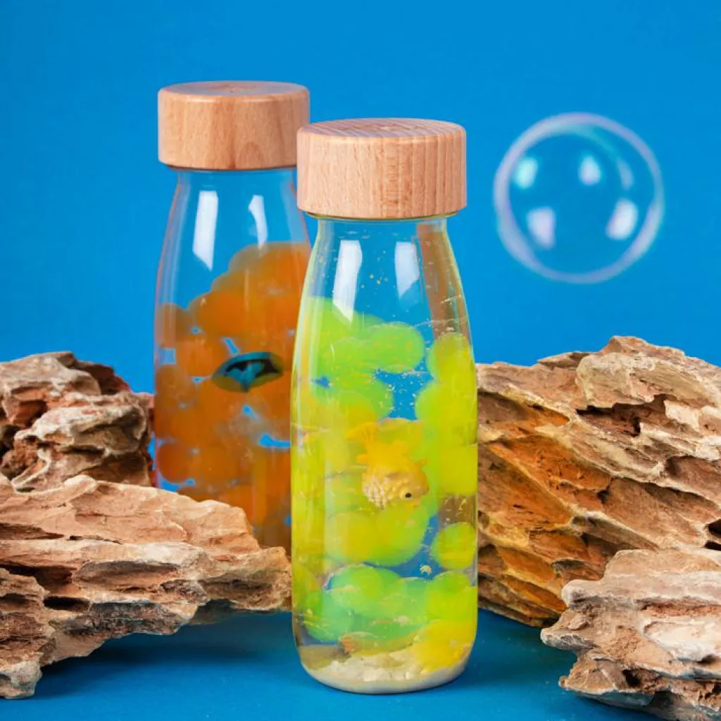 Clearance Bouteille sensorielle Sound Poisson globe Bouteille Sensorielle