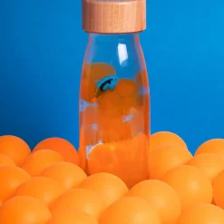 Hot Bouteille sensorielle Sound Poisson chirurgien bleu Bouteille Sensorielle