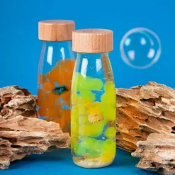 Hot Bouteille sensorielle Sound Poisson chirurgien bleu Bouteille Sensorielle