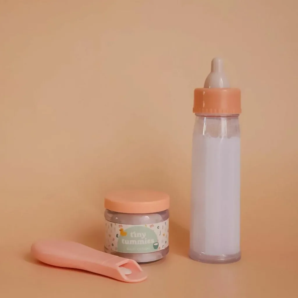 Sale Box Mon premier petit pot Lait et petit pot Céréales pour poupée Accessoires Poupée