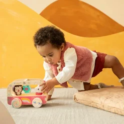 Discount Bus magique en bois Lena Jouet À Tirer / Pousser