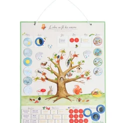 Outlet Calendrier magnétique des saisons Le Jardin du Moulin Apprentissage Du Temps Et Quotidien