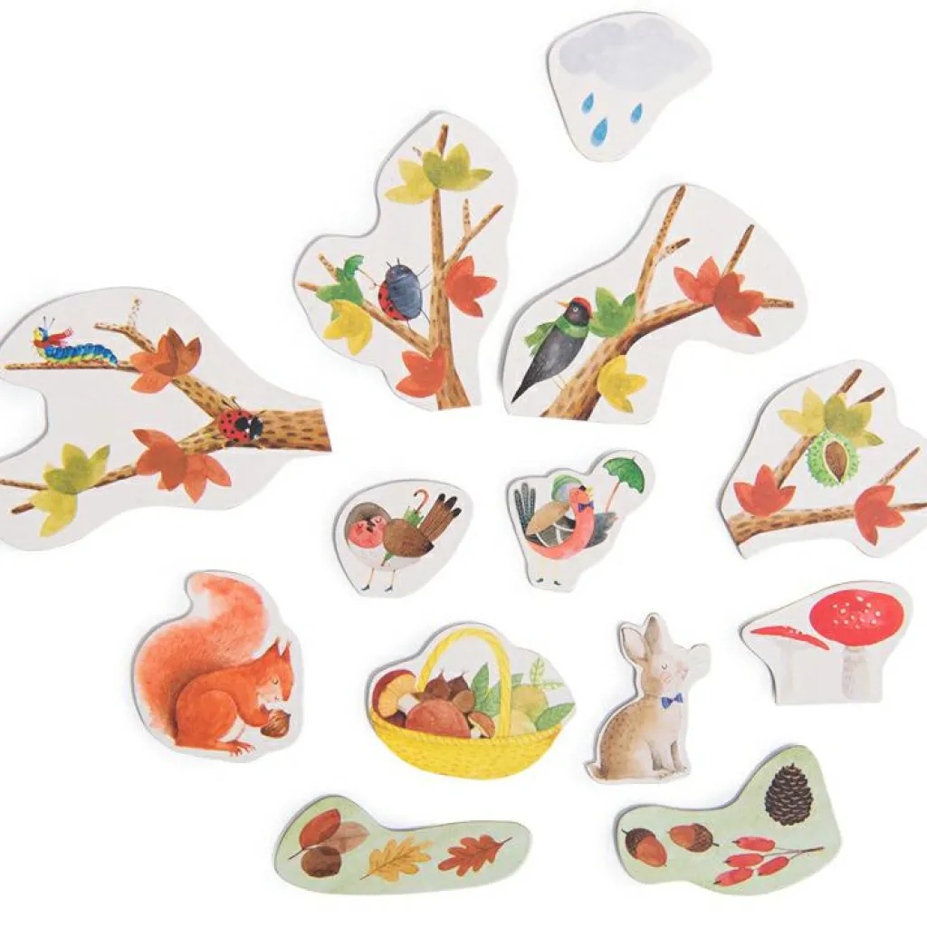 Outlet Calendrier magnétique des saisons Le Jardin du Moulin Apprentissage Du Temps Et Quotidien