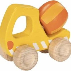 Camion bétonnière en bois Petites Voitures, Véhicules Et Circuits