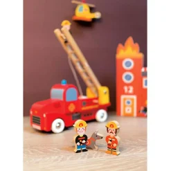 Clearance Camion de pompiers géant story Petites Voitures, Véhicules Et Circuits