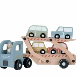 Camion porte-voiture en bois Petites Voitures, Véhicules Et Circuits