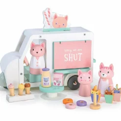 New Camionnette à Milkshake Kitty Maison De Poupée Et Univers De Jeu