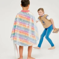 Outlet Cape Rainbow Multicolore (4-12 ans) Enfant Déguisement Enfant
