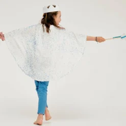 Best Cape Snowhite Blanc Holographique (4-12 ans) Enfant Déguisement Enfant
