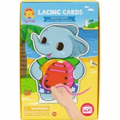 Online Cartes à lacer fête de la plage Jeu De Motricité Fine