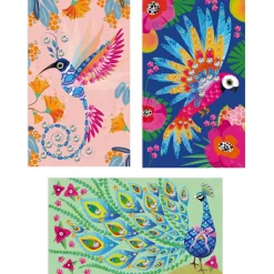 Hot Cartes créatives Strass Bel oiseau Les ateliers du calme Activités Manuelles