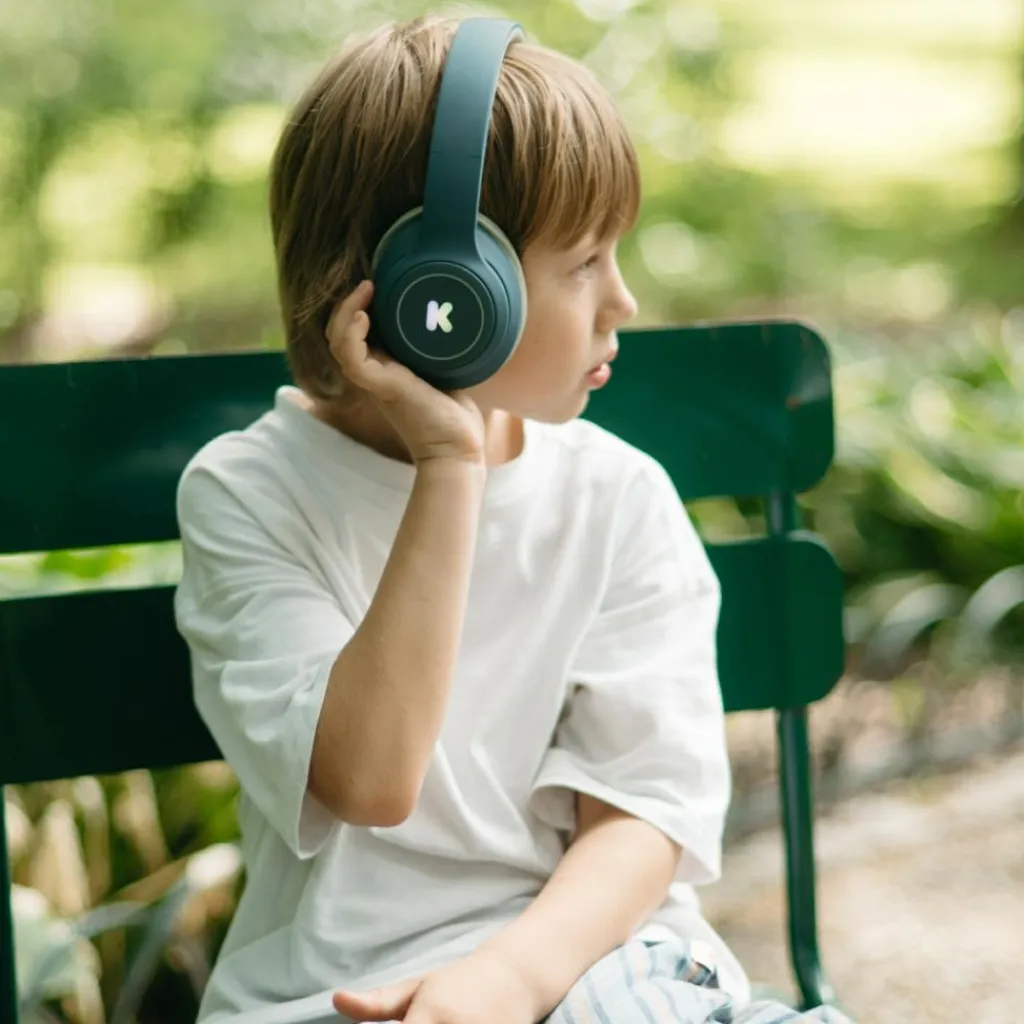 New Casque audio bleu Jouet Éducatif Électronique