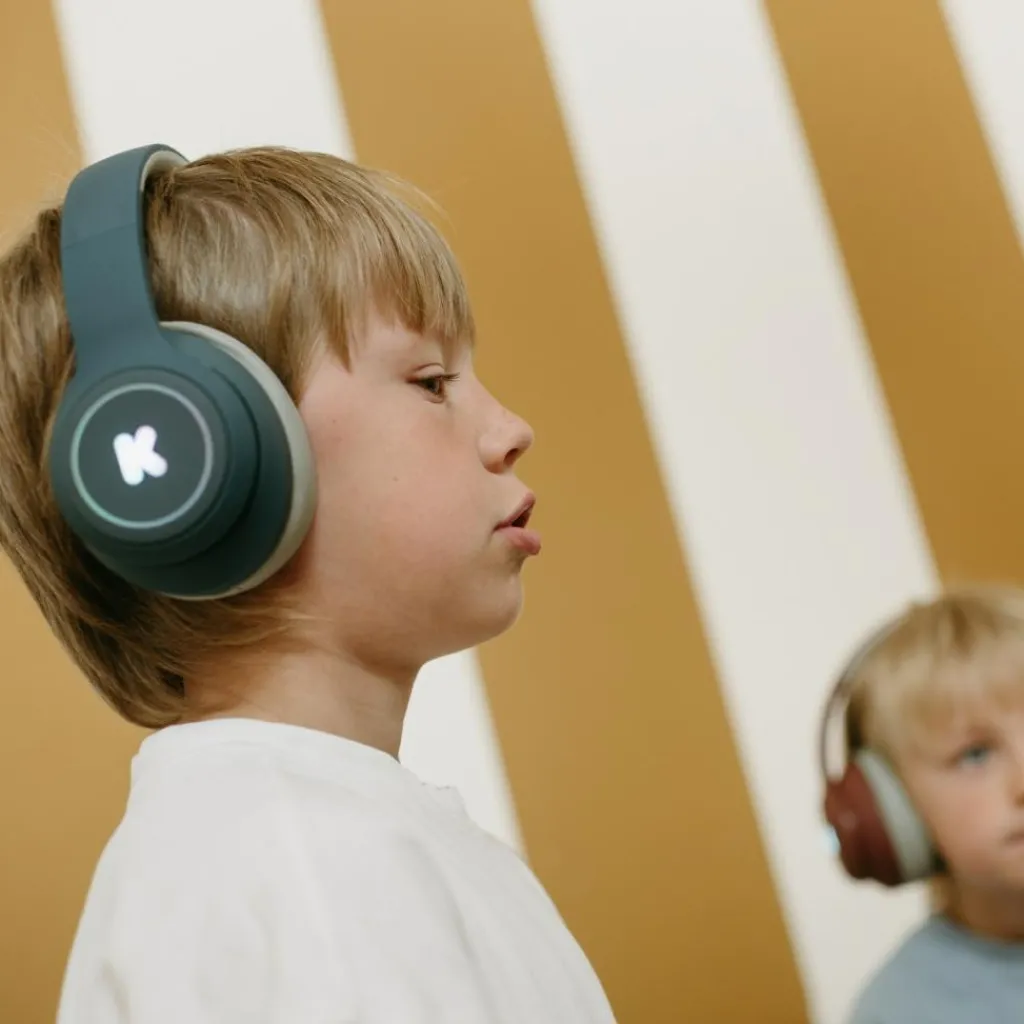 New Casque audio bleu Jouet Éducatif Électronique