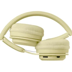 Hot Casque audio enfant sans fil Jaune Pastel Conteuse