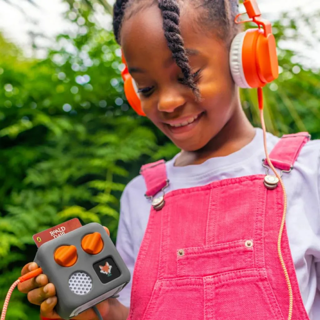 Hot Casque audio orange Conteuse