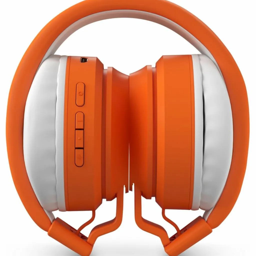 Hot Casque audio sans fil orange Conteuse