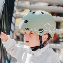 Outlet Casque Green Lines XXS (45-51 cm) Enfant Casque Enfant